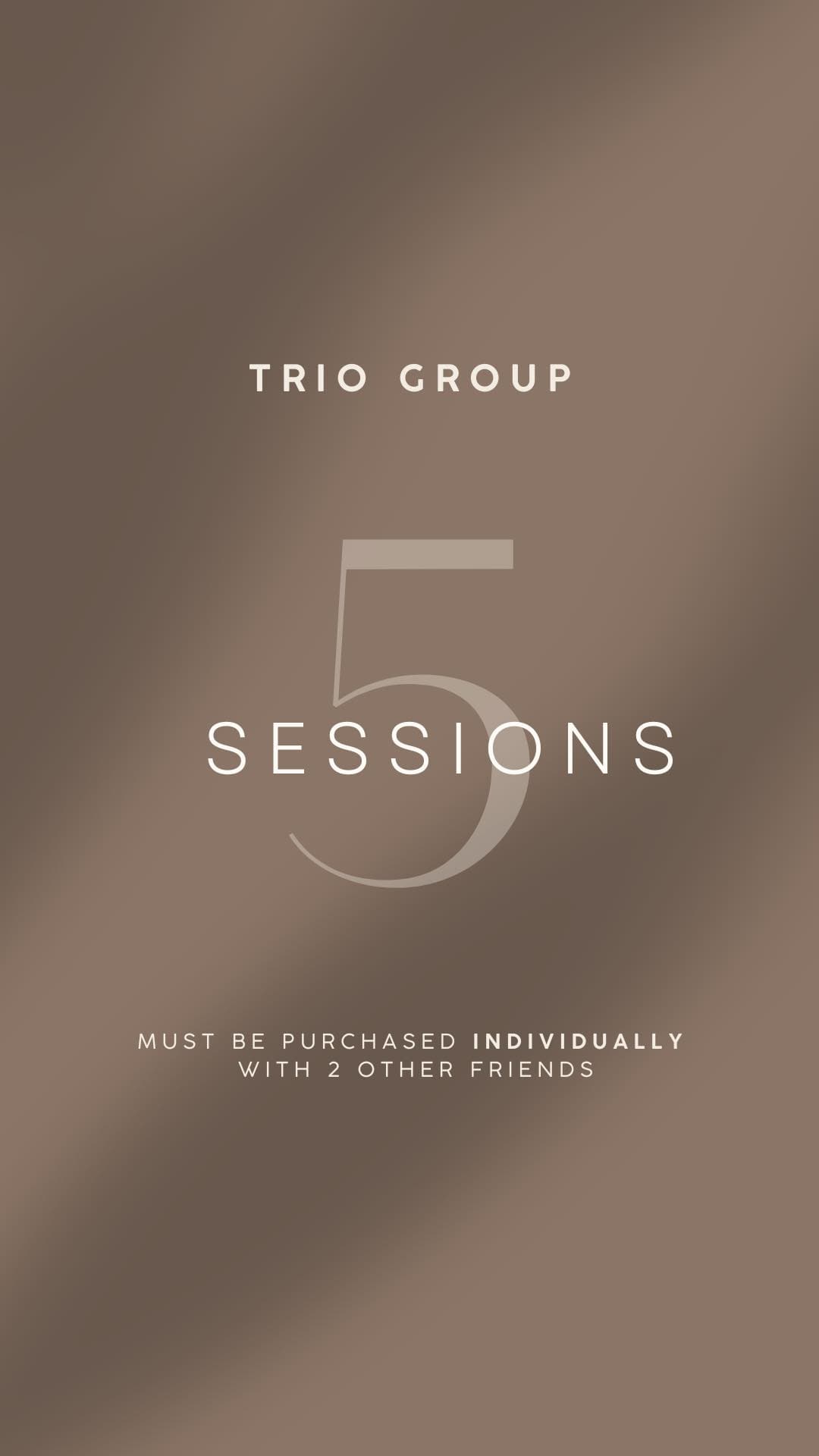 5 Group Trio Starter   Pack