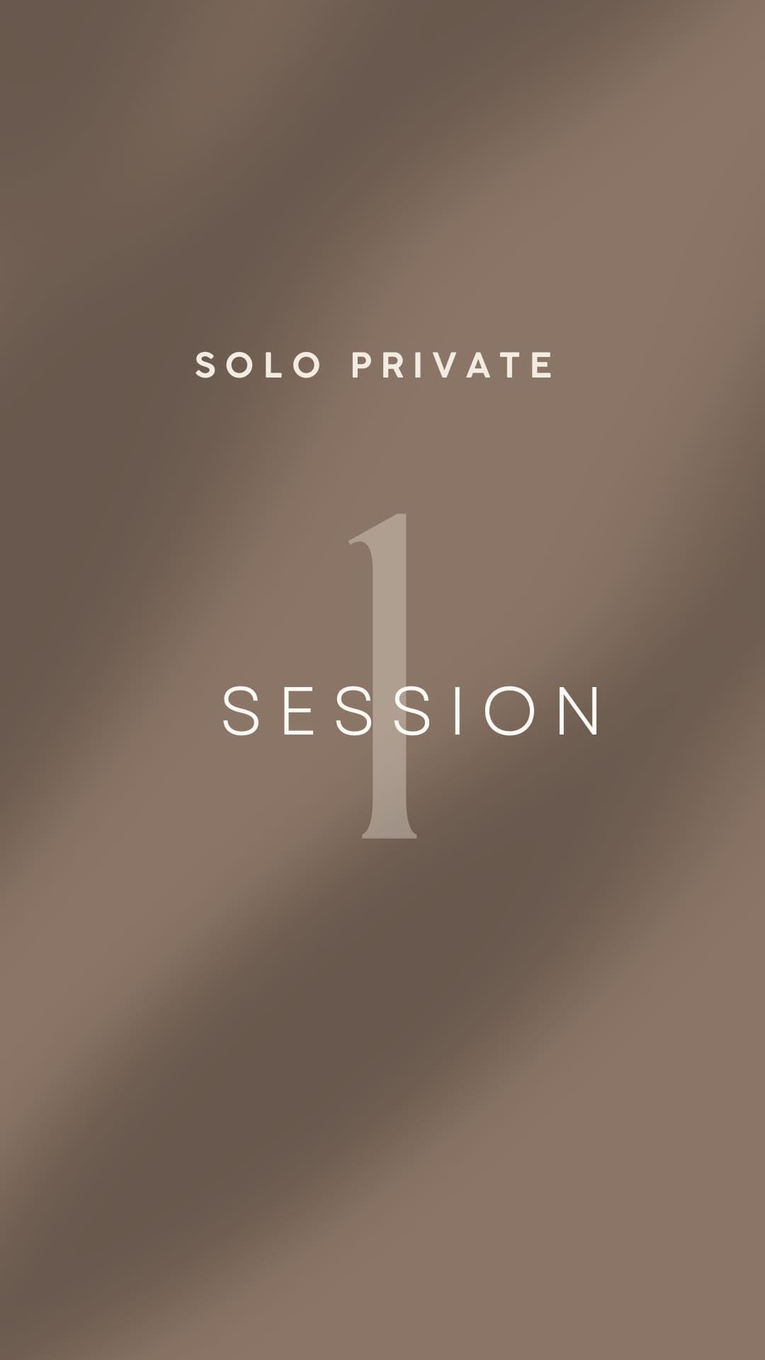 Private Booking