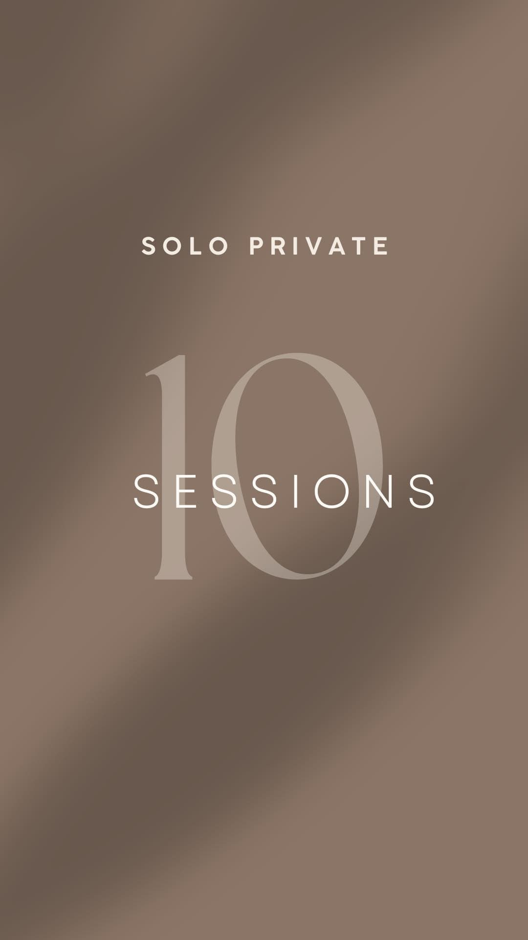 10 Private Bookings