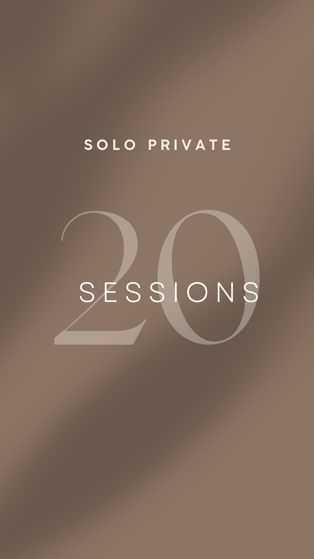 20 Private Bookings